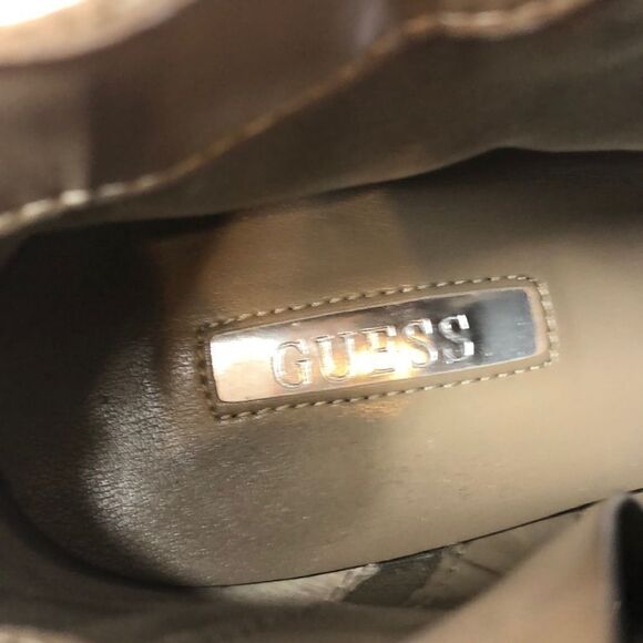 Guess Tan Leather Booties. Size 7. - Picture 10 of 13